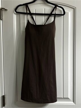Purple Athletic Dress. Built in Shorts